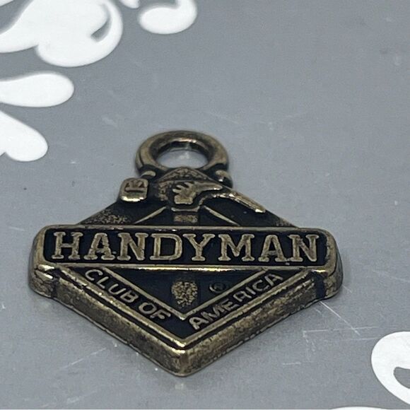 Handyman Club of America Charm Bronze tone - Picture 2 of 6